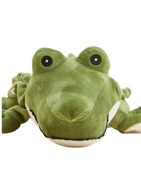 WARMIES Alligator Plush Microwaveable Heat Pad Lavender